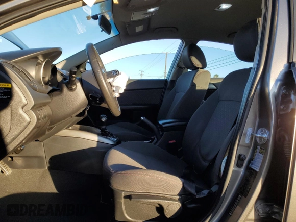 2012 Kia Forte SX with VIN KNAFW4A38C5527362, listed as a Copart auction lot 88946585 with 129,317 mi miles and Salvage Title. Bid and sale history available at carsss.com. Image 7.