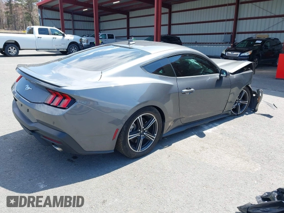 2024 Ford Mustang EcoBoost с VIN 1FA6P8TH3R5110388, выставлен на аукционе IAAI как лот 42103785 с пробегом 16 538 миль миль и . История ставок и продаж доступна на DreamBid. Изображение 4.
