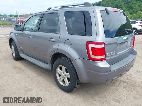 2008 Ford Escape Hybrid with VIN 1FMCU49H68KC63297, listed as a IAAI auction lot 42488181 with 230,266 mi miles and . Bid and sale history available at DreamBid. Image 3.
