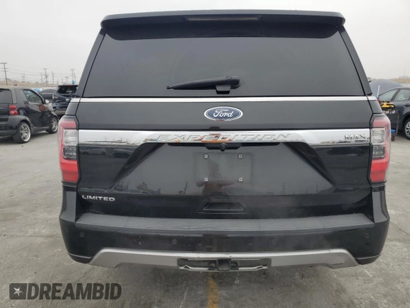 2018 Ford Expedition Max Limited with VIN 1FMJK2AT8JEA23108, listed as a Copart auction lot 60135775 with 117,969 mi miles and Salvage title. Bid and sale history available at DreamBid. Image 6.