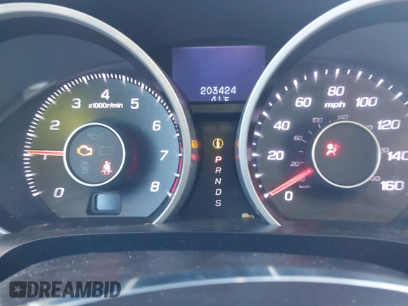 2012 Acura TL Tech Auto with VIN 19UUA8F50CA025948, listed as a IAAI auction lot 41723890 with 203,424 mi miles. Bid and sale history available at carsss.com. Image 15.