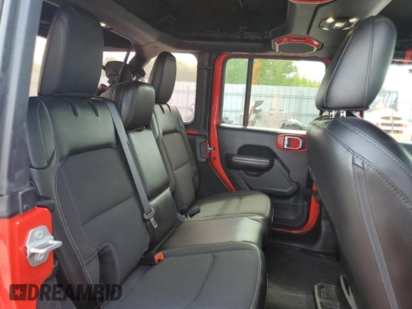 2020 Jeep Wrangler Unlimited Sport Altitude with VIN 1C4HJXDG2LW206079, listed as a Copart auction lot 59040695 with 77,917 mi miles and Salvage title. Bid and sale history available at DreamBid. Image 10.