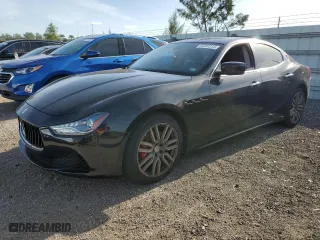 2016 Maserati Ghibli with VIN ZAM57XSAXG1189742, listed as a Copart auction lot 50397213 with 59,715 mi miles. Bid and sale history available at carsss.com. Image 1.