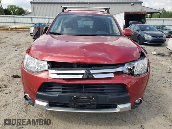 2015 Mitsubishi Outlander SE with VIN JA4AD3A35FZ010749, listed as a Copart auction lot 54597355 with 103,053 mi miles and Salvage title. Bid and sale history available at DreamBid. Image 5.