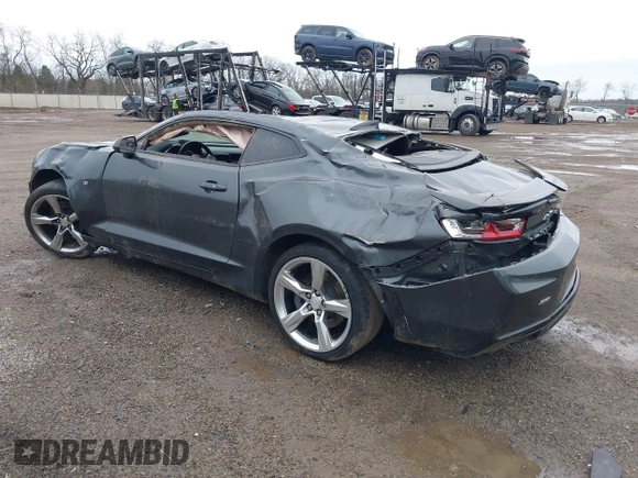 2018 Chevrolet Camaro 1SS with VIN 1G1FF1R76J0112083, listed as a IAAI auction lot 41963355 with 44,548 mi miles and . Bid and sale history available at DreamBid. Image 3.