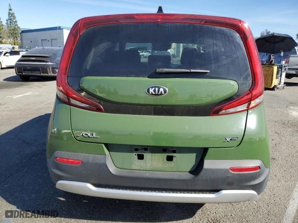 2021 Kia Soul X-Line with VIN KNDJ23AU4M7138767, listed as a Copart auction lot 42588755 with 62,856 mi miles and Salvage Title. Bid and sale history available at carsss.com. Image 6.