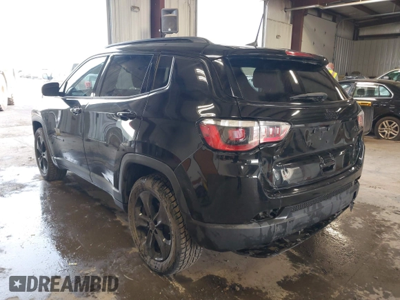 2018 Jeep Compass Latitude with VIN 3C4NJCBB7JT327485, listed as a IAAI auction lot 41808768 with 75,383 mi miles and . Bid and sale history available at DreamBid. Image 3.