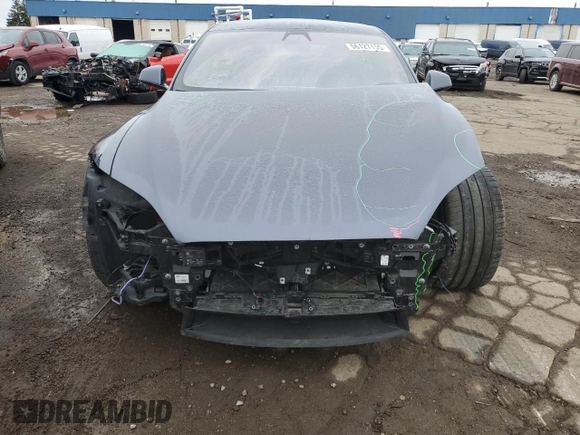 2022 Tesla Model S Plaid with VIN 5YJSA1E63NF460223, listed as a Copart auction lot 56127155 with 50,419 mi miles and Clean title. Bid and sale history available at DreamBid. Image 5.