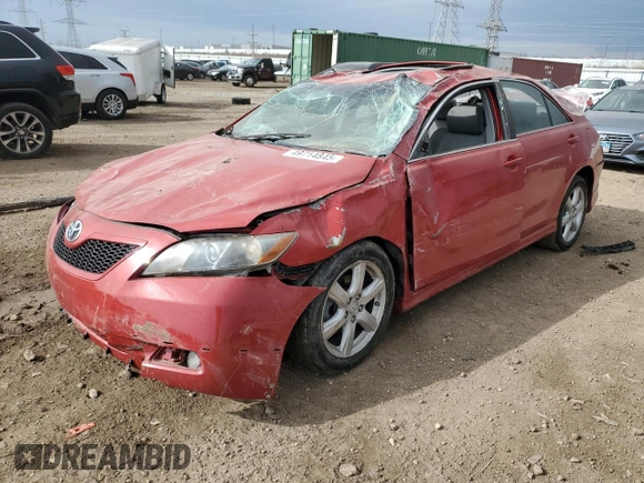 2007 Toyota Camry CE with VIN 4T1BE46K37U114986, listed as a Copart auction lot 49714845 with Not Provided miles and Salvage Title. Bid and sale history available at carsss.com. Image 1.