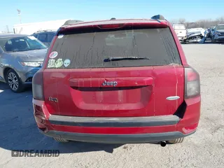 2016 Jeep Compass Latitude with VIN 1C4NJDEB1GD662807, listed as a IAAI auction lot 41161996 with 128,030 mi miles. Bid and sale history available at carsss.com. Image 15.