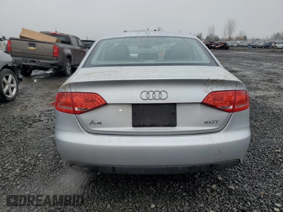 2012 Audi A4 2.0T Premium with VIN WAUAFAFL9CN016874, listed as a Copart auction lot 82851444 with 124,254 mi miles and Salvage Title. Bid and sale history available at carsss.com. Image 6.