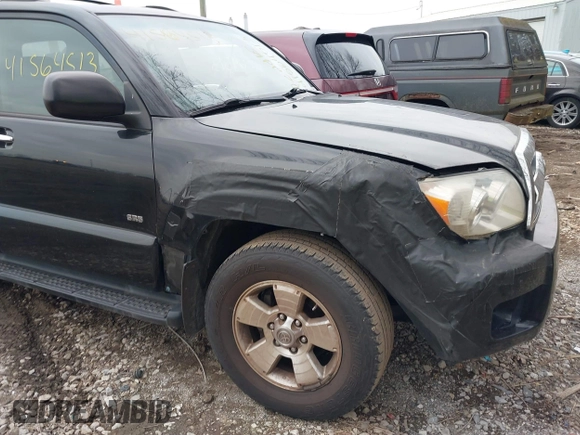 2006 Toyota 4Runner SR5 with VIN JTEZU14R160082920, listed as a IAAI auction lot 41564513 with 222,910 mi miles and . Bid and sale history available at DreamBid. Image 6.
