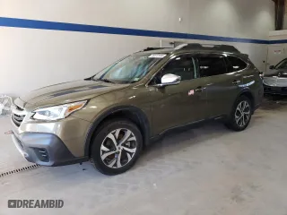 2021 Subaru Outback Touring with VIN 4S4BTAPC8M3148774, listed as a Copart auction lot 45512495 with 51,707 mi miles and Salvage Title. Bid and sale history available at carsss.com. Image 1.