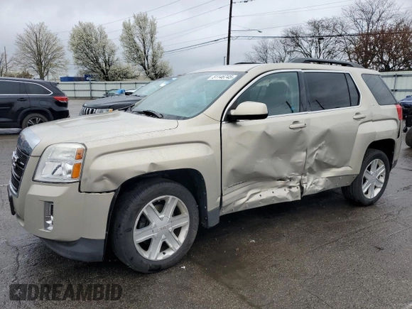 2011 GMC Terrain SLT-1 z VIN 2CTFLUE57B6331234, wystawiony jako Copart lot #51146745 z przebiegiem 77 042 mil mil oraz Szkoda całkowita • Salvage title. Historia ofert i sprzedaży dostępna na DreamBid. Obrazek 1.