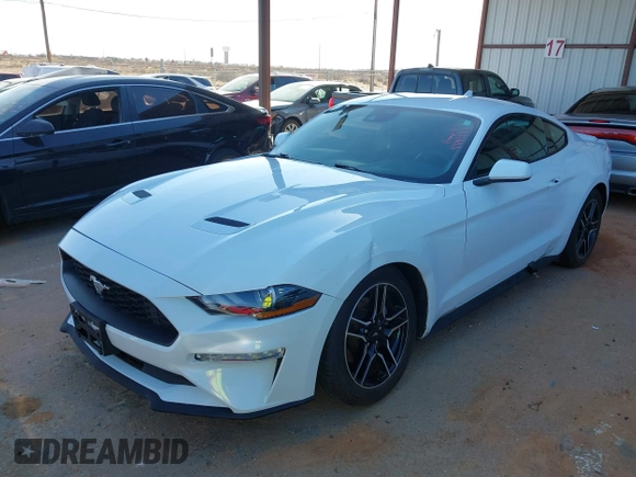 2023 Ford Mustang EcoBoost z VIN 1FA6P8TH2P5110671, wystawiony jako IAAI lot #41745979 z przebiegiem 30 581 mil mil oraz . Historia ofert i sprzedaży dostępna na DreamBid. Obrazek 17.
