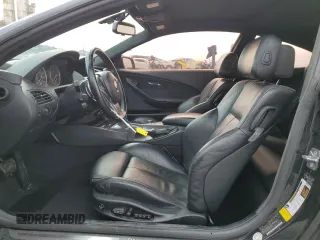 2010 BMW 6 Series 650i with VIN WBAEA5C57ACV93568, listed as a Copart auction lot 45578355 with 172,586 mi miles and Salvage Title. Bid and sale history available at carsss.com. Image 7.