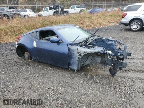 2014 Nissan 370Z with VIN JN1AZ4EH9EM631400, listed as a Copart auction lot 51304805 with 0 mi miles and Salvage Title. Bid and sale history available at carsss.com. Image 4.