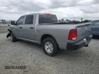 2020 Ram 1500 Tradesman with VIN 3C6RR7KG7LG205399, listed as a Copart auction lot 54613925 with 24,136 mi miles and Clean title. Bid and sale history available at DreamBid. Image 2.