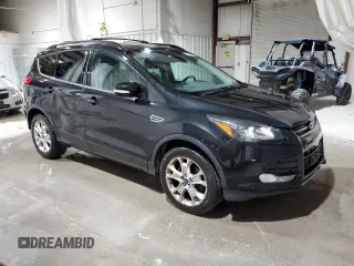 2013 Ford Escape SEL with VIN 1FMCU0H98DUD50796, listed as a Copart auction lot 64014515 with 209,791 mi miles and Salvage title. Bid and sale history available at DreamBid. Image 4.