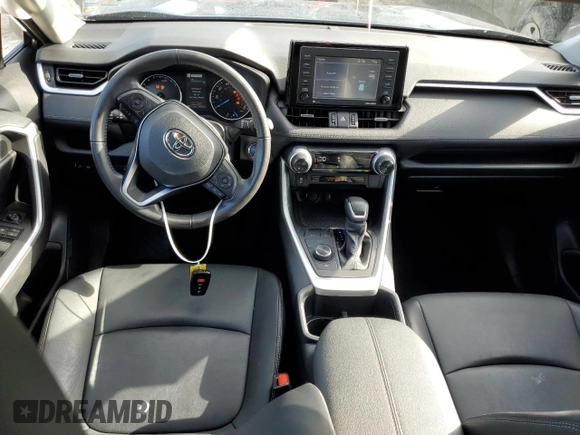 2022 Toyota RAV4 Hybrid XLE Premium with VIN 4T3B6RFV5NU084690, listed as a Copart auction lot 61301965 with 38,925 mi miles and Salvage title. Bid and sale history available at DreamBid. Image 8.