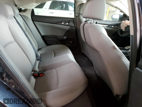 2017 Honda Civic Sedan LX with VIN 19XFC2F52HE072255, listed as a Copart auction lot 50661395 with 93,032 mi miles and Salvage Title. Bid and sale history available at carsss.com. Image 11.