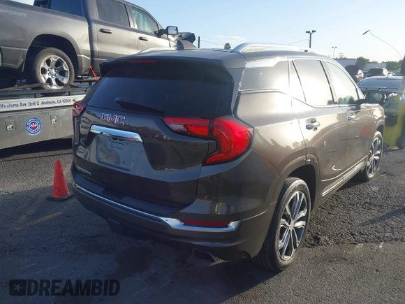 2019 GMC Terrain Denali with VIN 3GKALSEX3KL263560, listed as a IAAI auction lot 41277166 with 54,044 mi miles. Bid and sale history available at carsss.com. Image 4.