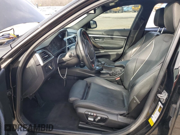 2016 BMW 3 Series 328i with VIN WBA8E9C59GK647198, listed as a Copart auction lot 48223225 with 138,704 mi miles and Salvage Title. Bid and sale history available at DreamBid. Image 7.
