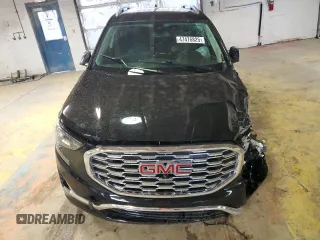 2019 GMC Terrain Denali with VIN 3GKALXEX0KL221747, listed as a Copart auction lot 47476825 with 0 mi miles and Salvage Title. Bid and sale history available at carsss.com. Image 5.