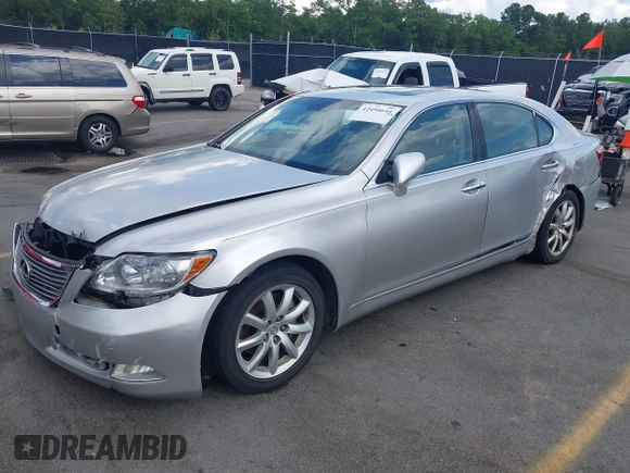 2007 Lexus LS 460 L with VIN JTHGL46F375017296, listed as a IAAI auction lot 42494641 with 158,936 mi miles and . Bid and sale history available at DreamBid. Image 17.