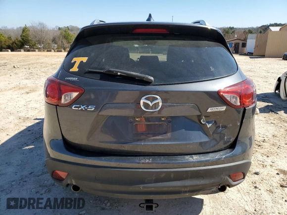 2015 Mazda CX-5 Grand Touring with VIN JM3KE2DY0F0475671, listed as a Copart auction lot 46029385 with 80,344 mi miles and Salvage Title. Bid and sale history available at carsss.com. Image 6.