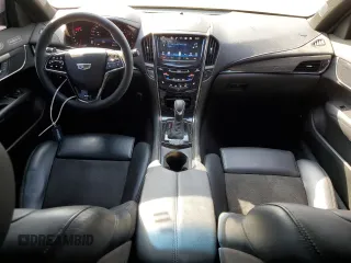 2017 Cadillac ATS-V with VIN 1G6AN1RY1H0184660, listed as a Copart auction lot 76267494 with 81,309 mi miles and Salvage Title. Bid and sale history available at carsss.com. Image 8.