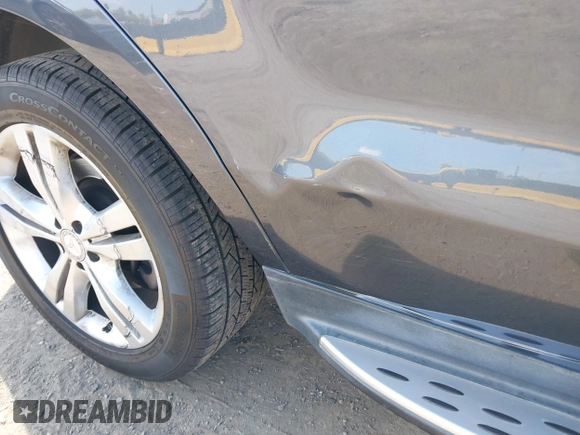 2012 Mercedes-Benz M ML 350 with VIN 4JGDA5HB6CA044757, listed as a IAAI auction lot 41858601 with 135,943 mi miles. Bid and sale history available at carsss.com. Image 6.