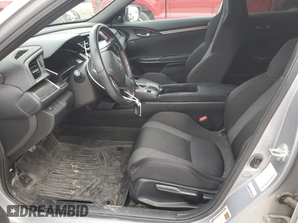 2017 Honda Civic Sedan Si with VIN 2HGFC1E51HH705216, listed as a Copart auction lot 77645594 with 77,086 mi miles and Salvage Title. Bid and sale history available at carsss.com. Image 7.