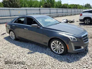 2014 Cadillac CTS Performance RWD with VIN 1G6AS5S39E0148497, listed as a Copart auction lot 54729065 with Not Provided miles and Salvage Title. Bid and sale history available at DreamBid. Image 4.