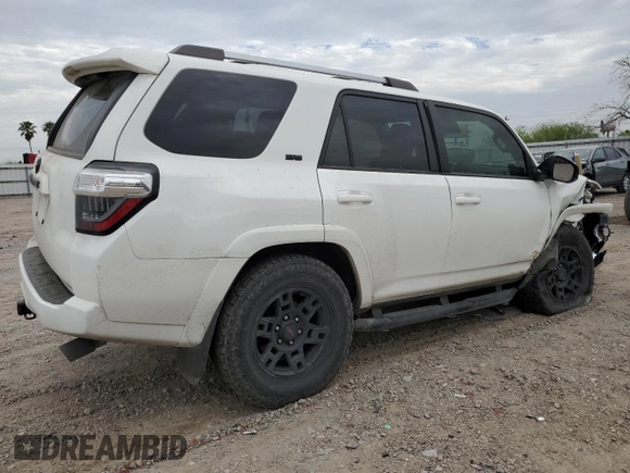 2021 Toyota 4Runner SR5 Premium with VIN JTENU5JR4M5872688, listed as a Copart auction lot 48502715 with 57,409 mi miles and Clean title. Bid and sale history available at DreamBid. Image 3.