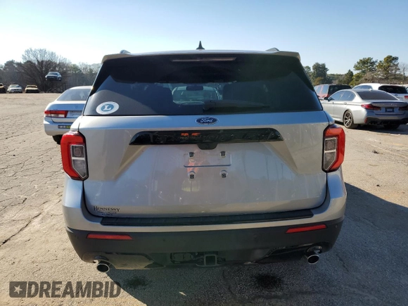 2023 Ford Explorer ST-Line with VIN 1FMSK7KH9PGB73219, listed as a Copart auction lot 41695975 with 12,172 mi miles and Salvage Title. Bid and sale history available at carsss.com. Image 6.