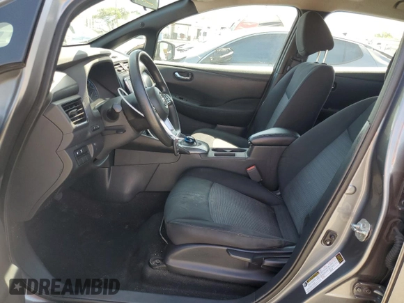 2018 Nissan LEAF SV with VIN 1N4AZ1CP2JC303814, listed as a Copart auction lot 58406135 with 175,777 mi miles and Clean title. Bid and sale history available at DreamBid. Image 7.
