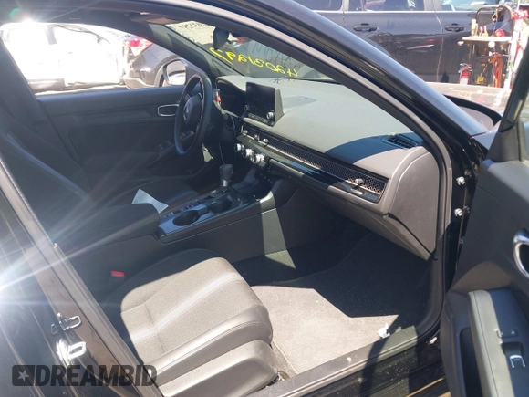 2025 Honda Civic Sport with VIN 2HGFE2F5XSH554687, listed as a IAAI auction lot 42031297 with 1,619 mi miles and . Bid and sale history available at DreamBid. Image 5.