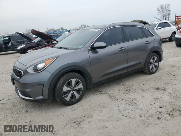 2017 Kia Niro LX with VIN KNDCB3LCXH5051079, listed as a Copart auction lot 52254635 with 169,963 mi miles and Clean Title. Bid and sale history available at carsss.com. Image 1.