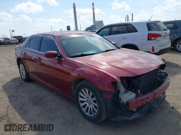 2014 Chrysler 300 with VIN 2C3CCAAG2EH331160, listed as a IAAI auction lot 41786101 with 133,063 mi miles. Bid and sale history available at carsss.com. Image 6.