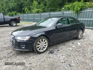 2013 Audi A4 Prestige with VIN WAUKFAFL9DA156890, listed as a Copart auction lot 63780554 with 127,614 mi miles and Salvage Title. Bid and sale history available at carsss.com. Image 1.