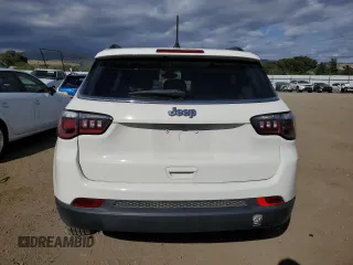 2018 Jeep Compass Latitude with VIN 3C4NJCBB7JT233848, listed as a Copart auction lot 56502715 with 94,665 mi miles and Salvage title. Bid and sale history available at DreamBid. Image 6.