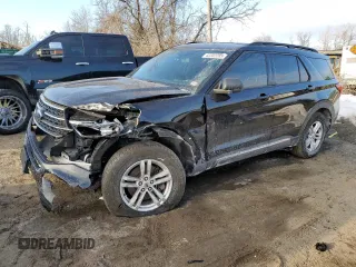 2020 Ford Explorer XLT z VIN 1FMSK8DH5LGB25343, wystawiony jako Copart lot #42352285 z przebiegiem 44 176 mil mil oraz Szkoda całkowita • Salvage title. Historia ofert i sprzedaży dostępna na DreamBid. Obrazek 1.