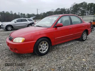 2003 Kia Spectra with VIN KNAFB121535245946, listed as a Copart auction lot 45688365 with 196,338 mi miles and Salvage Title. Bid and sale history available at DreamBid. Image 1.