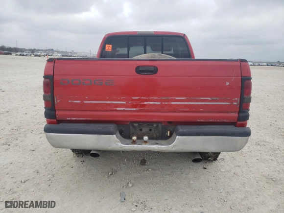1997 Dodge Ram 1500 with VIN 1B7HC13Y8VJ500412, listed as a Copart auction lot 47597515 with 303,762 mi miles and Clean Title. Bid and sale history available at carsss.com. Image 6.