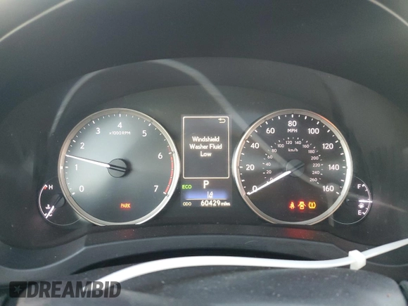2020 Lexus IS 300 with VIN JTHAA1D23L5108833, listed as a Copart auction lot 50543425 with 60,429 mi miles and Salvage title. Bid and sale history available at DreamBid. Image 9.