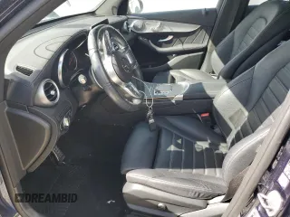 2020 Mercedes-Benz GLC with VIN W1N0G6EB0LF801501, listed as a Copart auction lot 76506974 with 0 mi miles and Salvage Title. Bid and sale history available at carsss.com. Image 7.