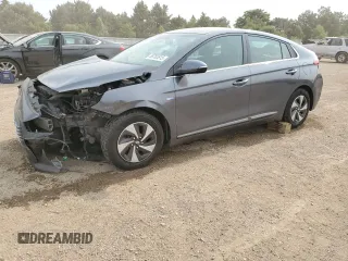 2019 Hyundai Ioniq SEL z VIN KMHC75LC6KU113647, wystawiony jako Copart lot #58785515 z przebiegiem 73 841 mil mil oraz Szkoda całkowita • Salvage title. Historia ofert i sprzedaży dostępna na DreamBid. Obrazek 1.