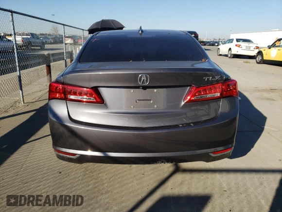 2019 Acura TLX with VIN 19UUB1F32KA010711, listed as a Copart auction lot 41838155 with 0 mi miles and Salvage Title. Bid and sale history available at carsss.com. Image 6.