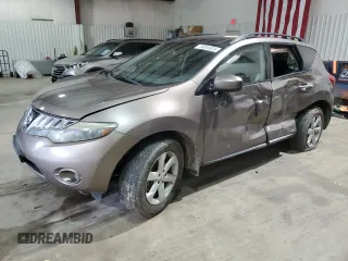 2009 Nissan Murano SL z VIN JN8AZ18U69W030495, wystawiony jako Copart lot #54045835 z przebiegiem 164 039 mil mil oraz Szkoda całkowita • Salvage title. Historia ofert i sprzedaży dostępna na DreamBid. Obrazek 1.